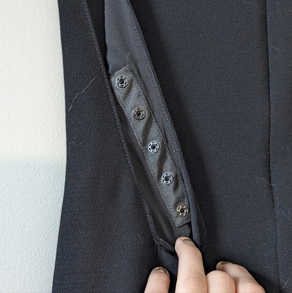 Opening Ceremony Talene Sleeveless Woven Jumpsuit Wide Leg Oversized Black Sze 4 - Picture 10 of 15